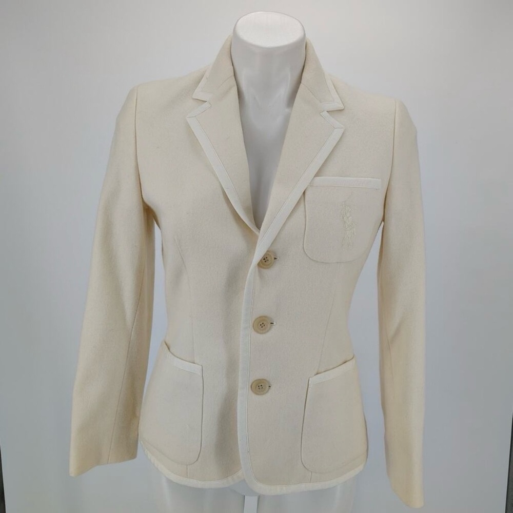 Ralph Lauren Italian Wool Cashmere Blazer